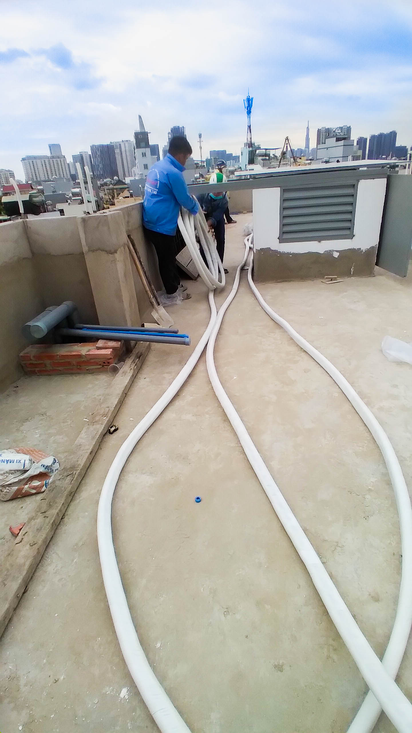 THI CÔNG ỐNG ĐỒNG MÁY LẠNH TẠI TP HCM