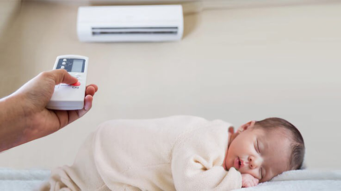 TRẺ EM NGỦ NHIỀU TRONG PHÒNG MÁY LẠNH CÓ TỐT KHÔNG?