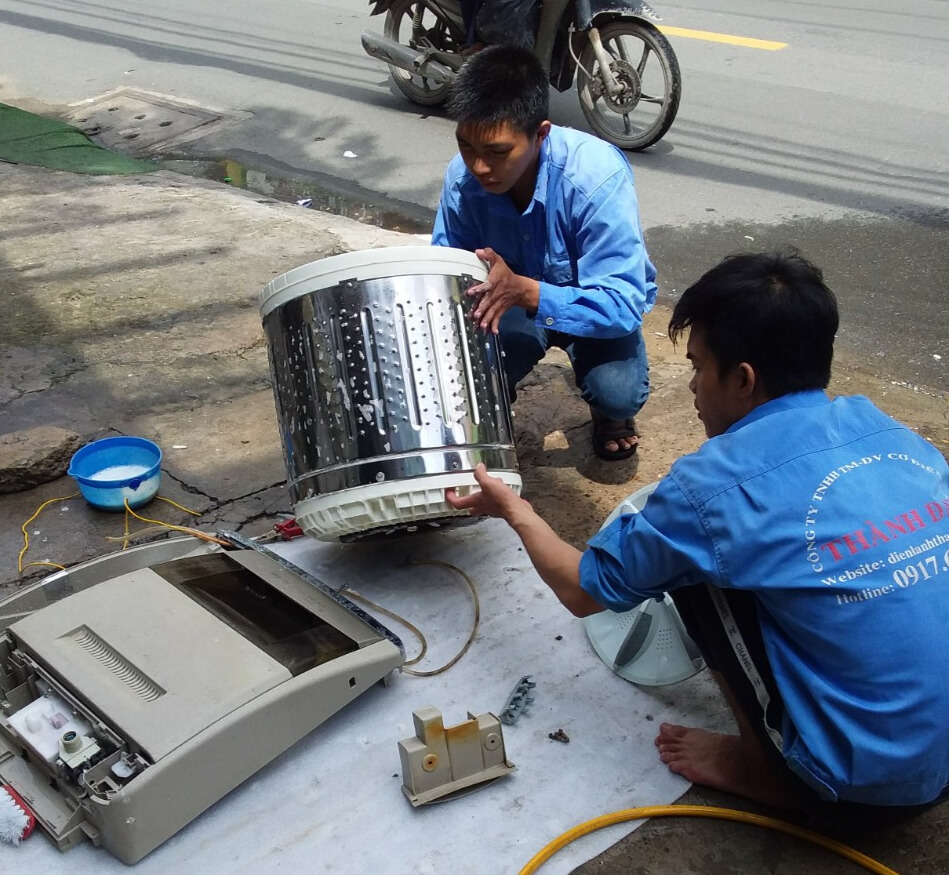 Vệ Sinh Máy Giặt Sanyo quận Tân Bình