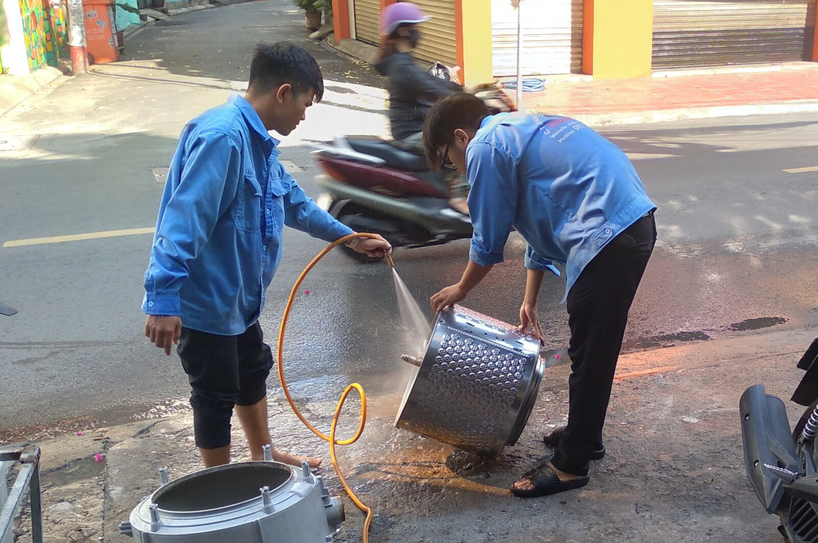 Vệ Sinh Máy Giặt Aqua quận Tân Bình