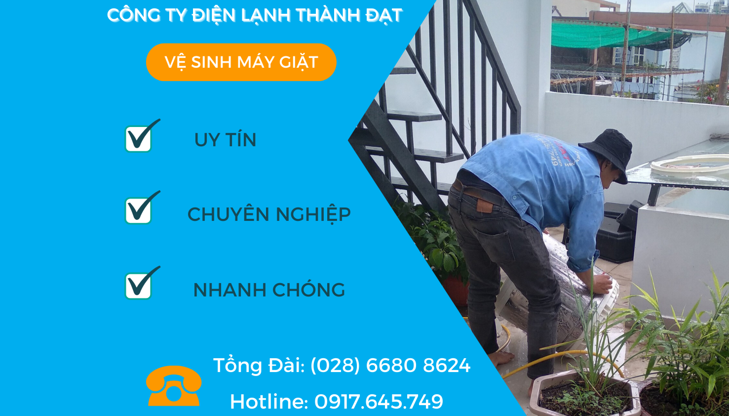 Vệ Sinh Máy Giặt Electrolux quận Tân Bình