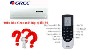 Bảng lỗi điều hòa Gree