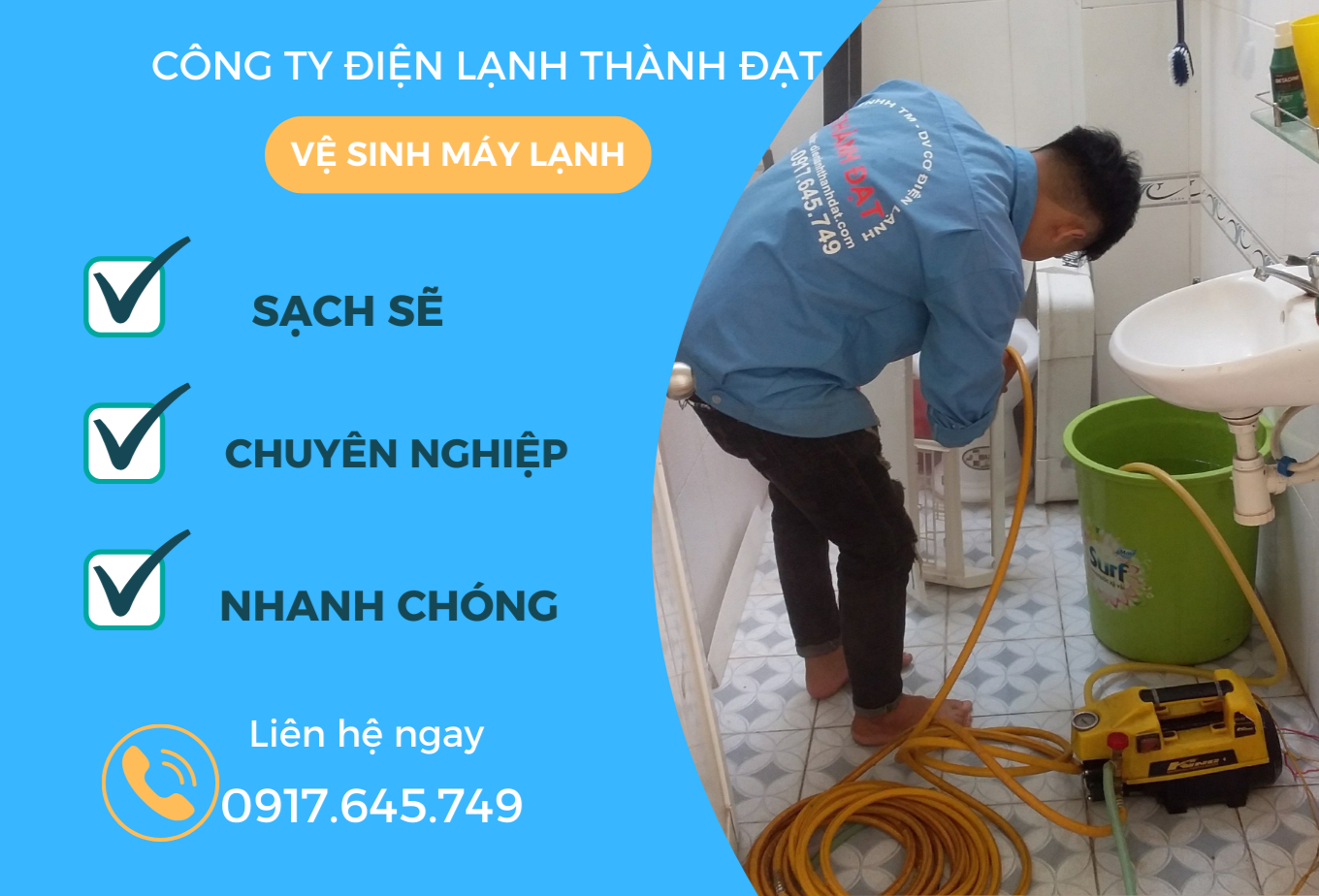 Vệ Sinh Máy Lạnh Samsung quận Tân Bình