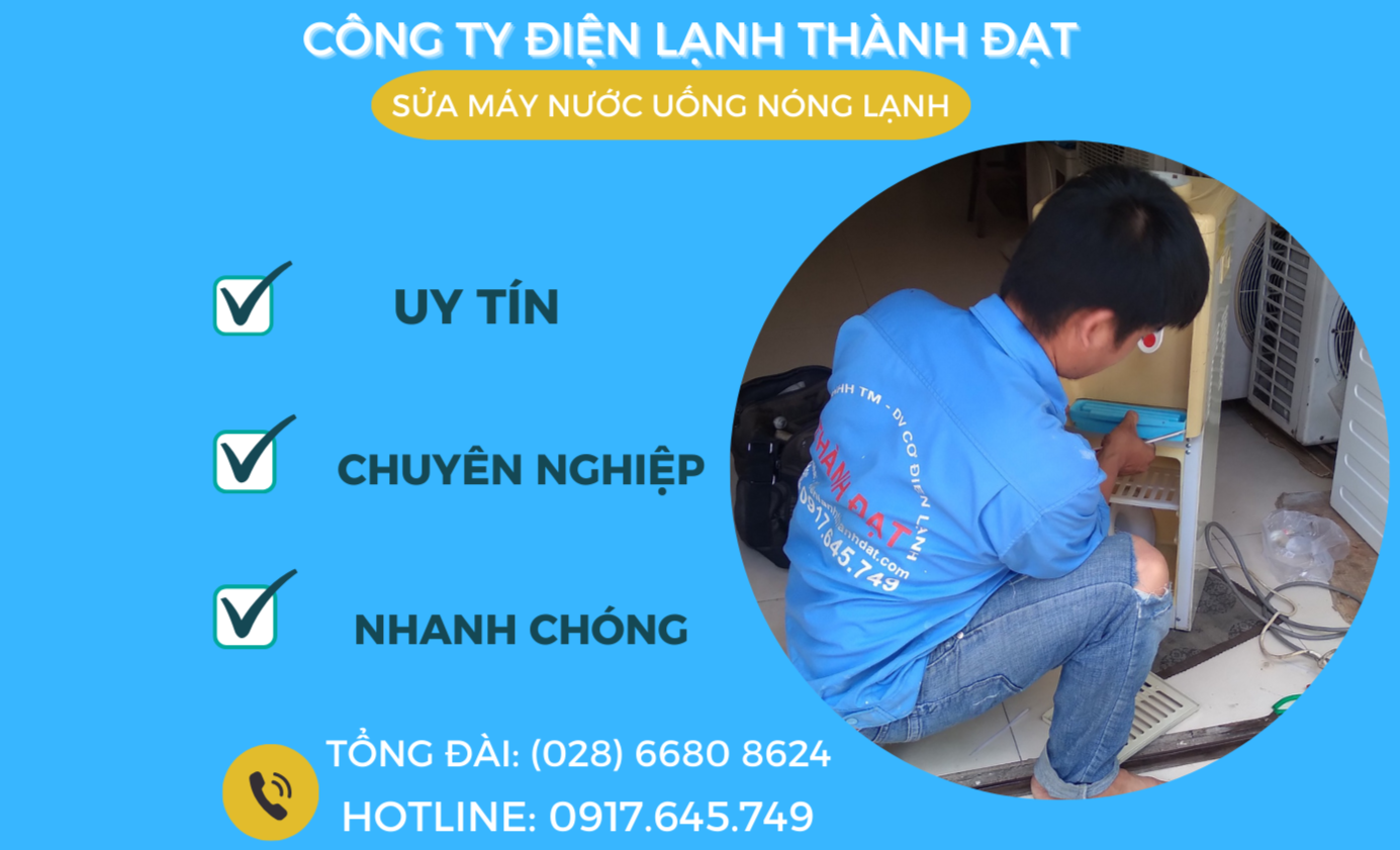 SỬA MÁY NƯỚC UỐNG NÓNG LẠNH ARISTON QUẬN PHÚ NHUẬN