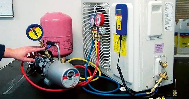 VÌ SAO PHẢI HÚT CHÂN KHÔNG KHI LẮP ĐẶT MÁY LẠNH