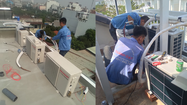 VÌ SAO MÁY LẠNH SHARP BỊ BÁO ĐÈN VÀNG